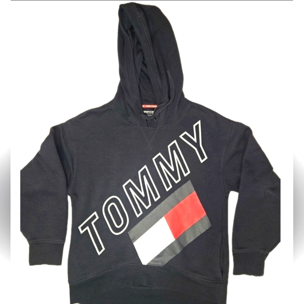 Tommy Hilfiger Sport Blue Hoodie Size L